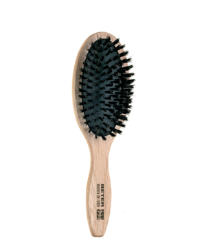 Cepillo neumático, cerdas mixtas,madera de roble, 21,7 cm