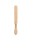 Paletina madera para extender cera, 11 cm.
