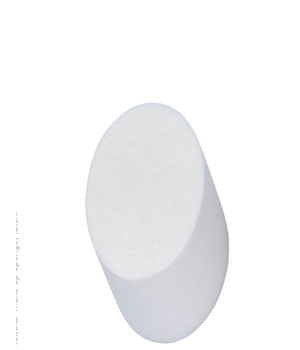 Esponja de maquillaje, tubular, látex