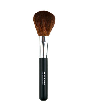 Brocha maquillaje mediana, pelo de cabra, 16,5 cm