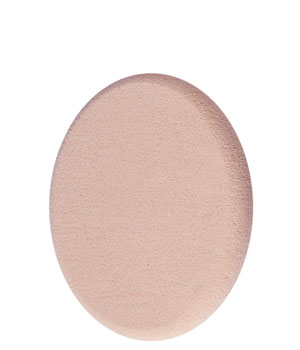 Esponja de maquillaje con funda, látex, 7,5 cm.
