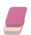 2 esponjas de maquillaje, látex.