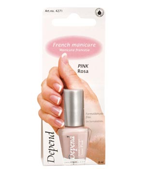 Esmalte manicura francesa Rosa