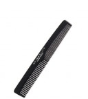 Peine negro mate acetato, 15,5 cm