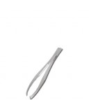 Pinza depilar punta oblícua , 7,4 cm