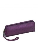 Bolsa de aseo mini Skin Look. Púrpura