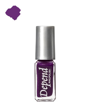Mini esmalte de uñas (5 ml). Ciruela nº 115